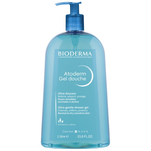 Bioderma Atoderm Gel Απαλό Αφρόλουτρο χωρίς Σαπούνι που Σέβεται την Ευαίσθητη Επιδερμίδα 1Lt Bioderma Atoderm Gel Απαλό Αφρόλουτρο χωρίς Σαπούνι που Σέβεται την Ευαίσθητη Επιδερμίδα 1Lt